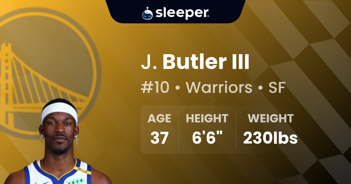 Jimmy Butler III Stats, Info and Projections - Sleeper