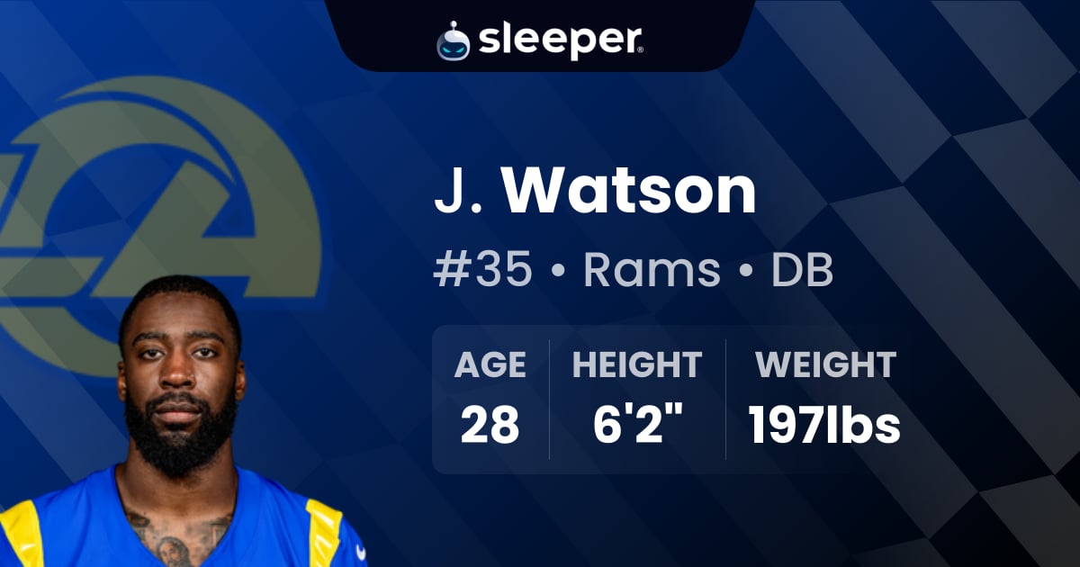 Jaylen Watson Stats, Info and Projections - Sleeper