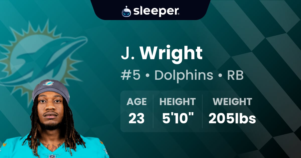 Jaylen Wright Stats, Info and Projections - Sleeper