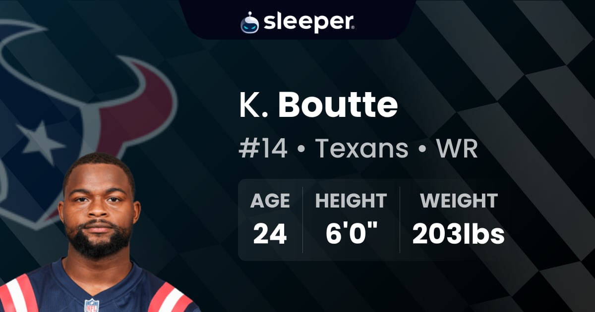 Kayshon Boutte Stats, Info and Projections - Sleeper