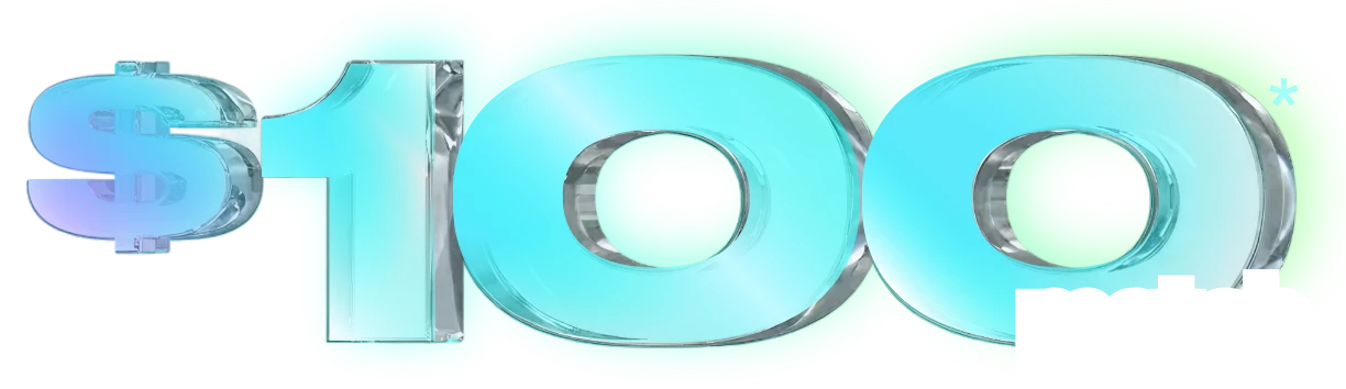 $100